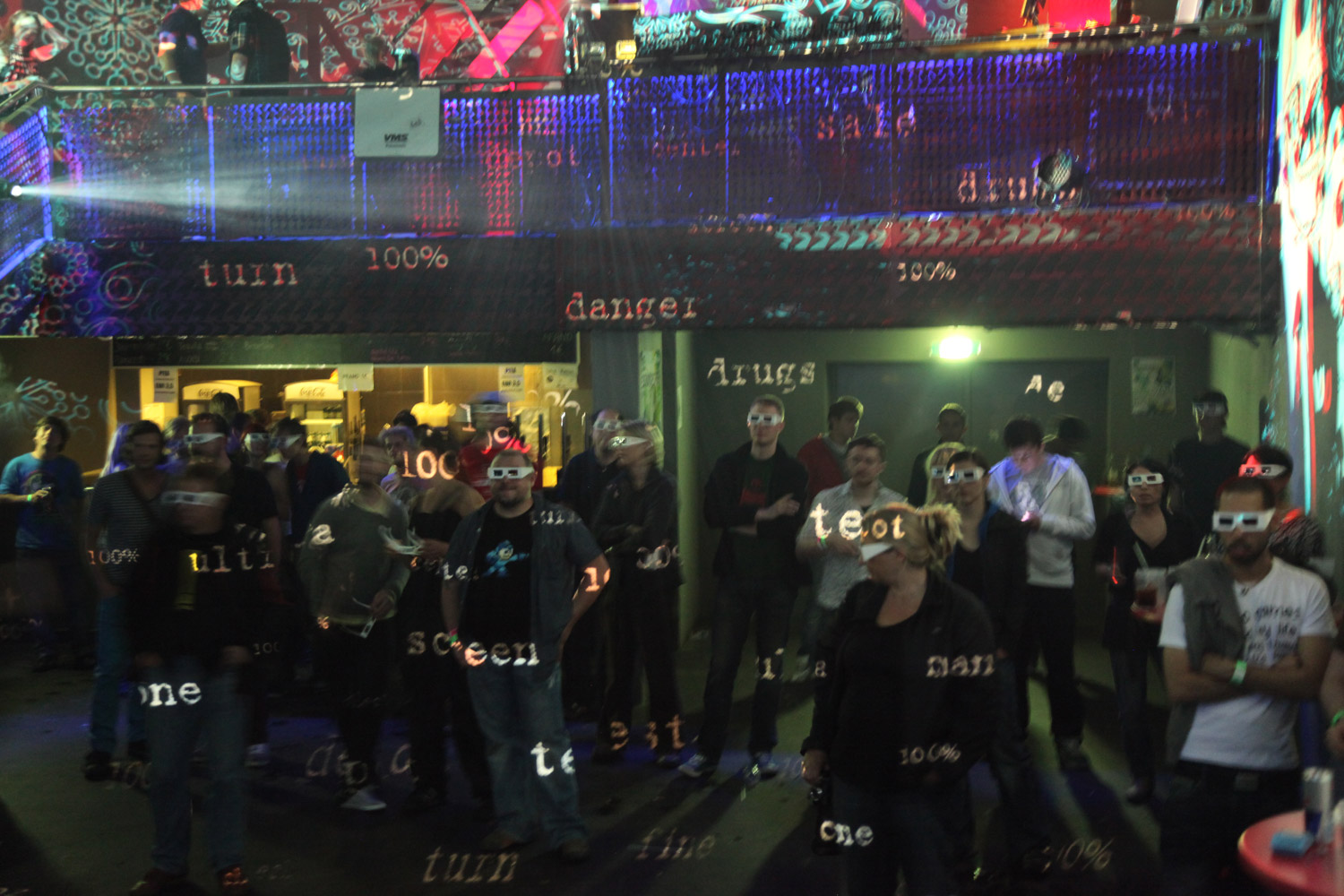 Live Visuals der Mainstage beim Playground AV Festival in der Sakog – MODULUX, Aufnahme 4