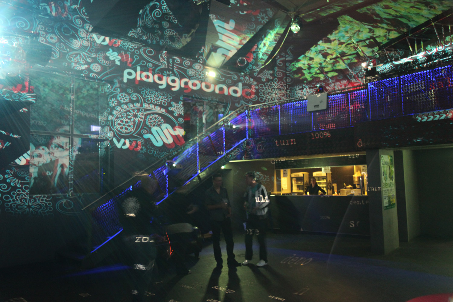 Live Visuals der Mainstage beim Playground AV Festival in der Sakog – MODULUX, Aufnahme 9