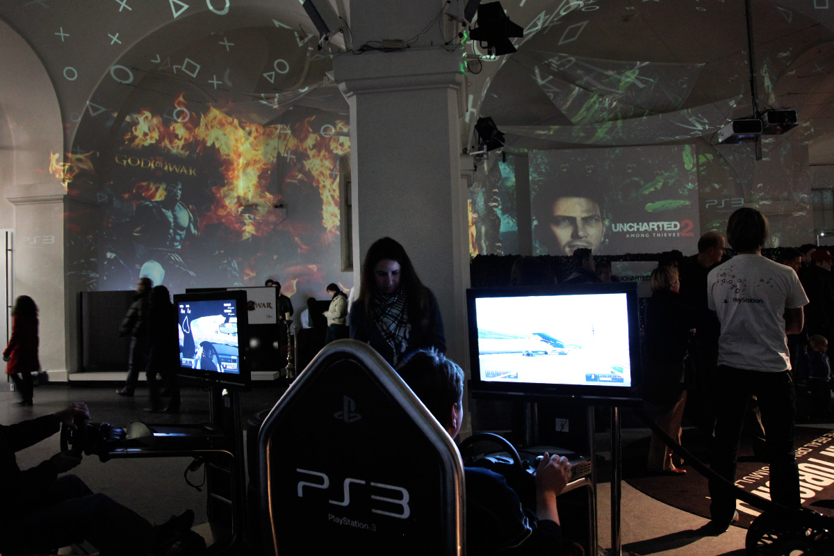 Sony PlayStation – Ovalhalle · MuseumsQuartier · Wien – MODULUX, Projektaufnahme 4