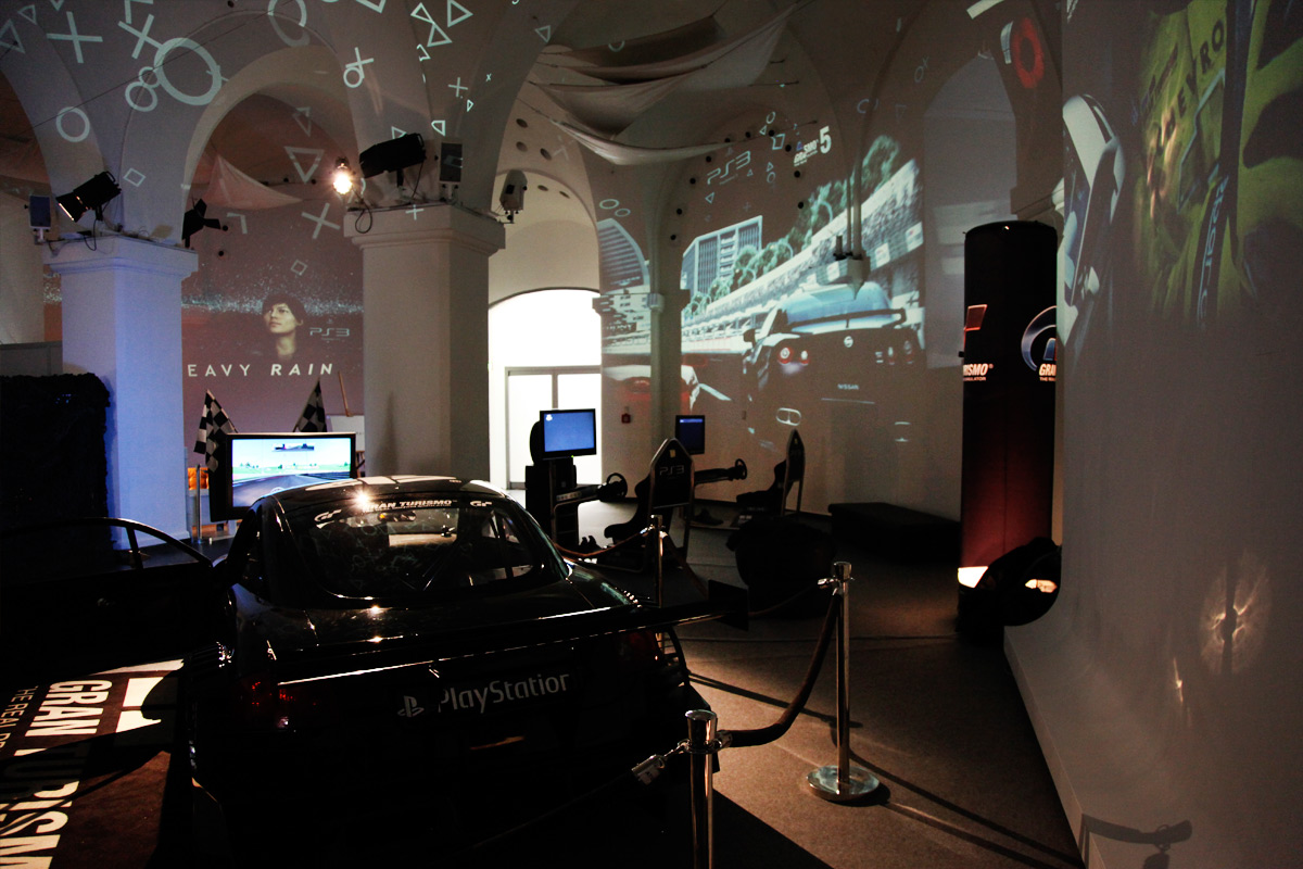 Sony PlayStation – Ovalhalle · MuseumsQuartier · Wien – MODULUX, Projektaufnahme 20
