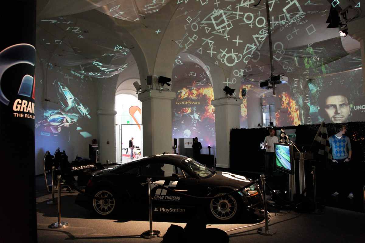 Sony PlayStation – Ovalhalle · MuseumsQuartier · Wien – MODULUX, Projektaufnahme 22