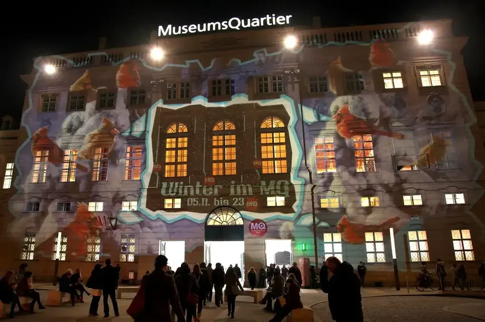 Projektansicht 6: WINTER IM MQ – MuseumsQuartier · Wien · AT