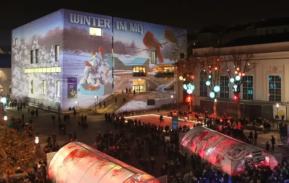 Projektansicht 8: WINTER IM MQ – MuseumsQuartier · Wien · AT