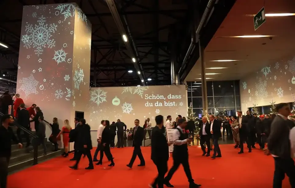 Projektansicht 1: A1 Weihnachtsfeier – Austria Center · Wien · AT