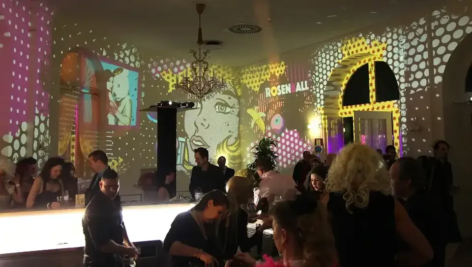 Projektansicht 11: ROSENBALL – Kursalon · Wien · AT