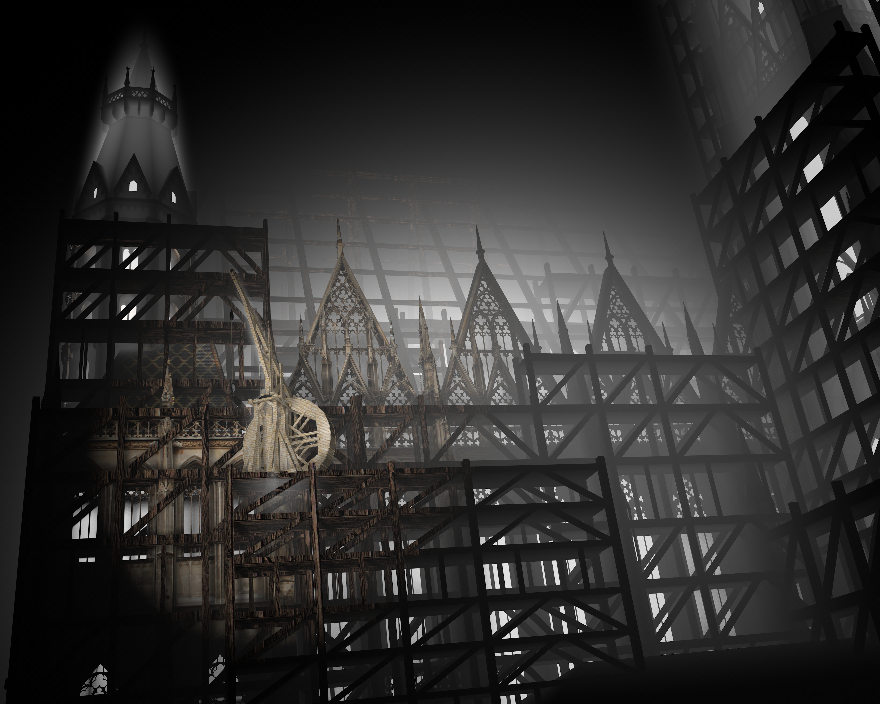 Projektansicht 2: AUSTRIA FOR LIFE – Stephansdom · Wien · AT