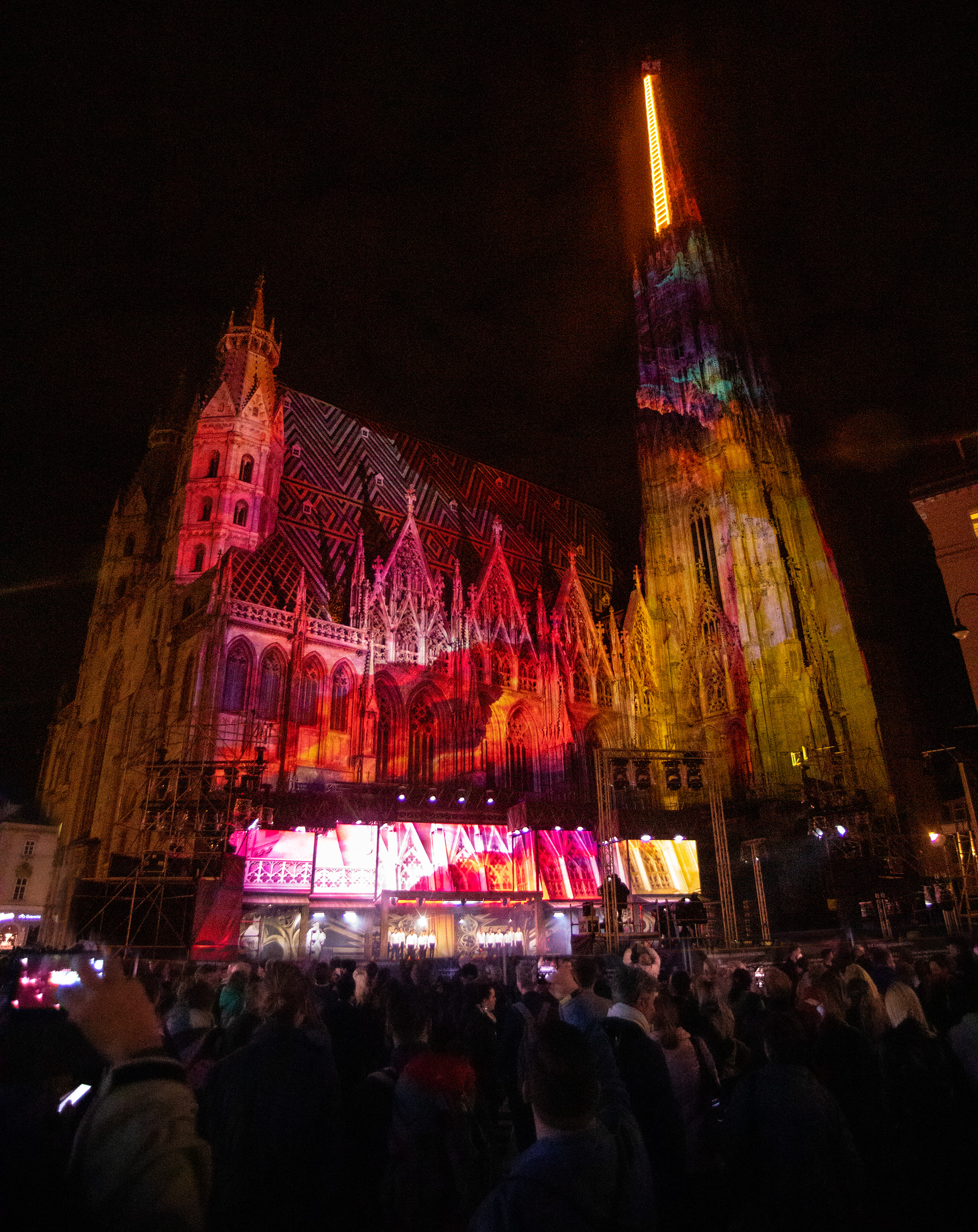 Projektansicht 6: AUSTRIA FOR LIFE – Stephansdom · Wien · AT