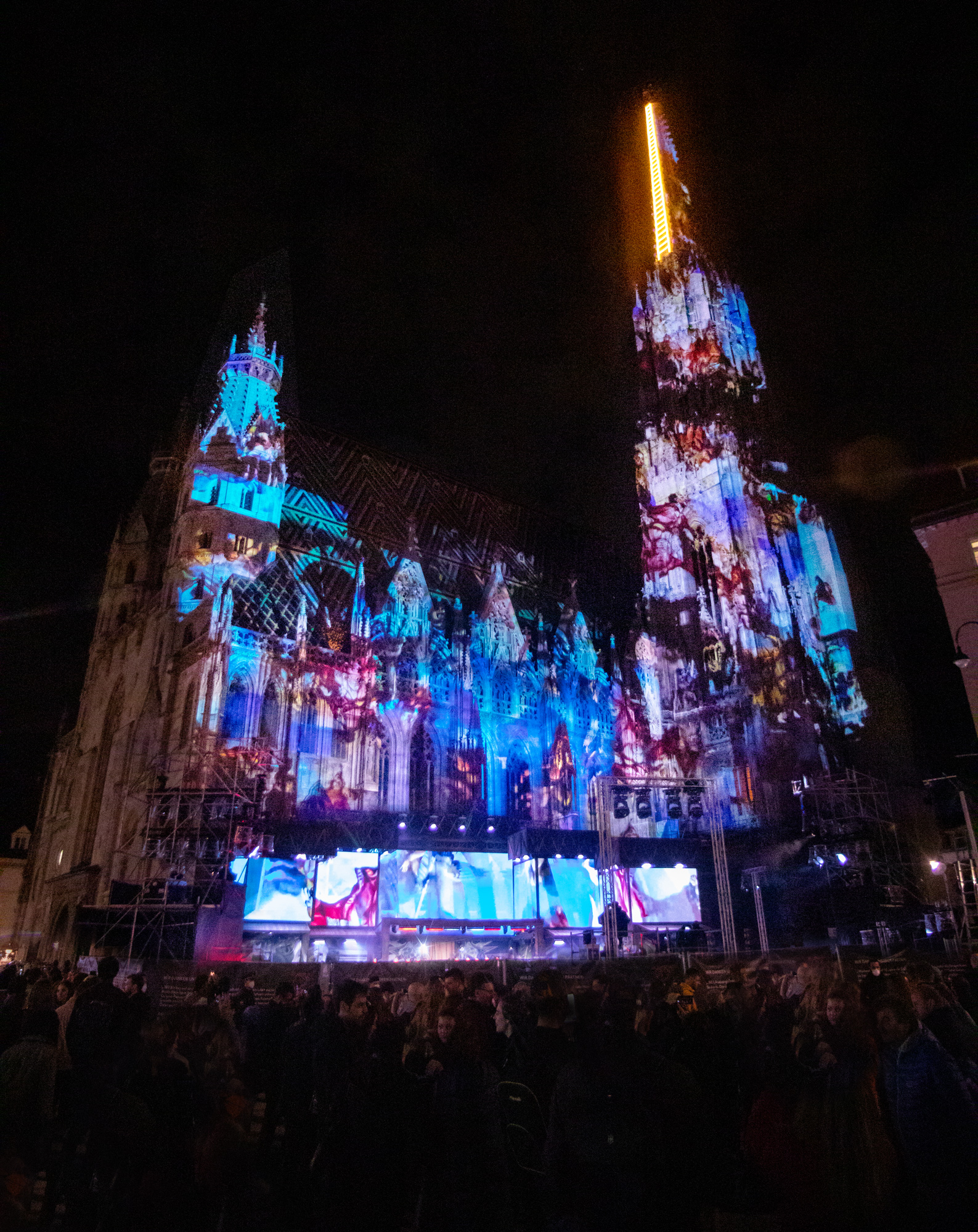 Projektansicht 11: AUSTRIA FOR LIFE – Stephansdom · Wien · AT