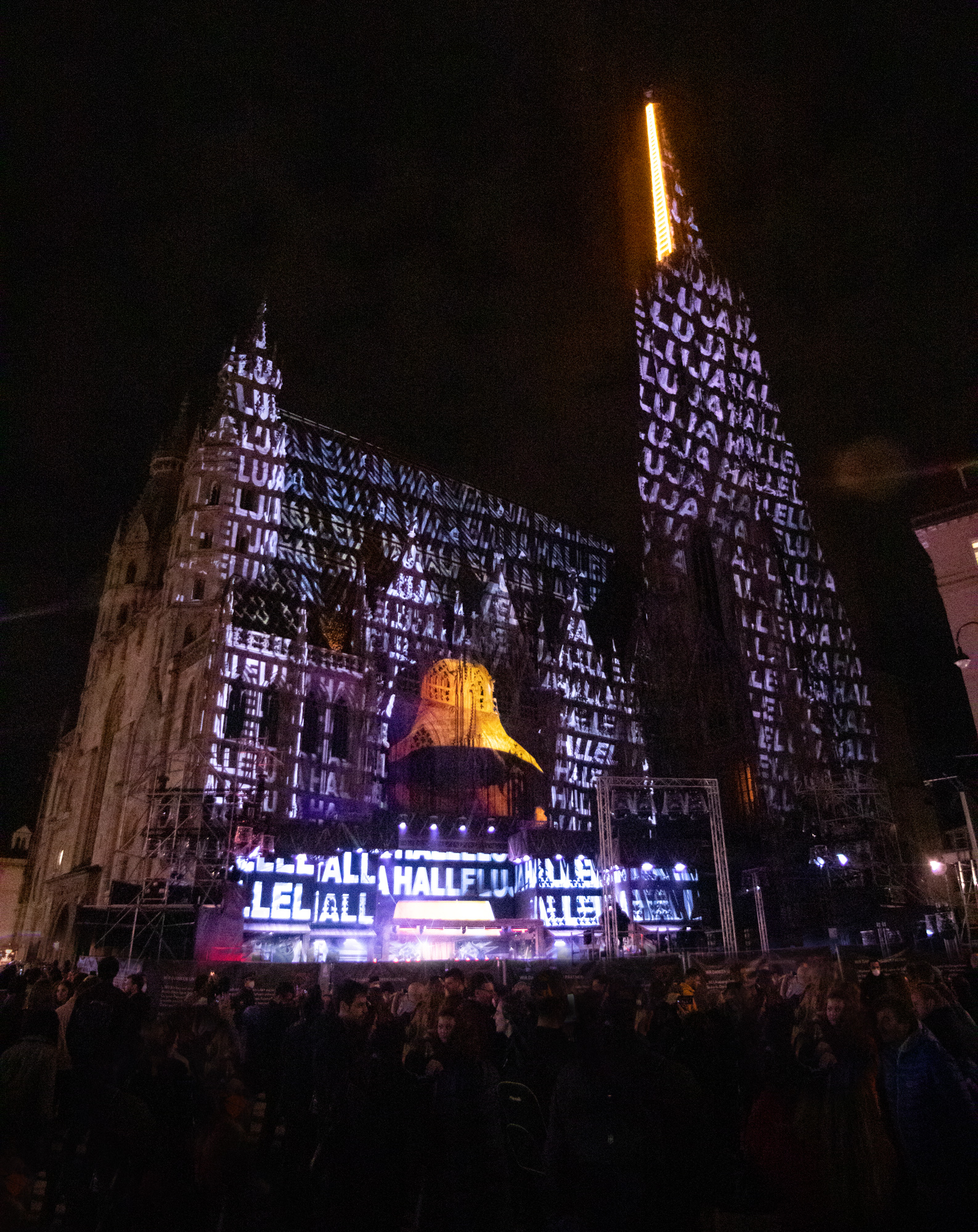 Projektansicht 13: AUSTRIA FOR LIFE – Stephansdom · Wien · AT