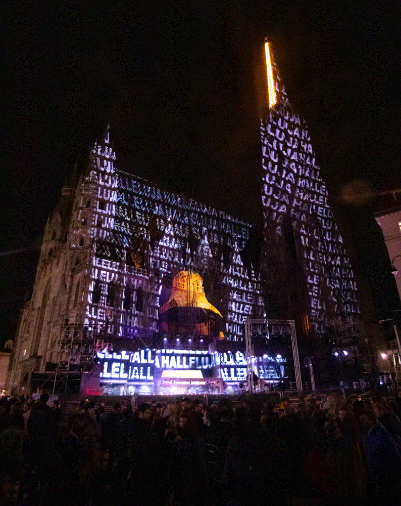 Projektansicht 14: AUSTRIA FOR LIFE – Stephansdom · Wien · AT